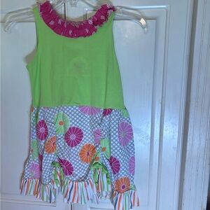 Colorful Kids Sleeveless dress